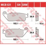 Přední brzdové destičky TRW / Lucas Yamaha YP 250 R X-Max, ABS 2014 - – Hledejceny.cz