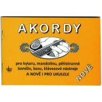 Akordy pro kytaru, mandolínu, pětistrunné bendžo, basu a klávesové nástroje – Zboží Dáma