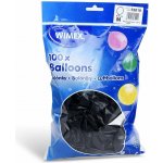 Nafukovací balónky černé M pr. 25 cm WIMEX 53119 – Zboží Dáma