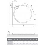 Roth Dream Flat 80 x 80 cm 8000284 – Hledejceny.cz
