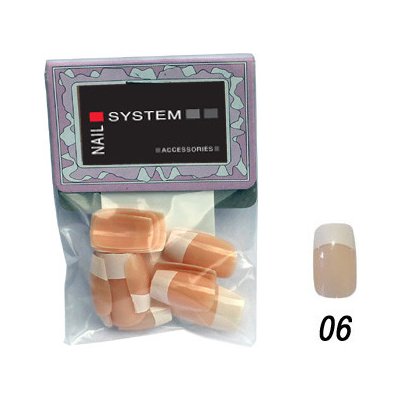 Nail System Nehty umělé FMN pleťové NSTNT2006FMN 20 ks – Hledejceny.cz
