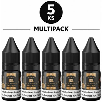 JustVape nikotinový booster DL VG70/PG30 18mg 5x10ml – Sleviste.cz