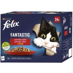 Felix Fantastic Lahodný výběr v želé 24 x 85 g – Hledejceny.cz