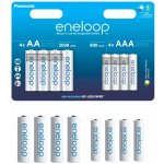 Panasonic Eneloop AA 2000mAh 4ks, AAA 800mAh 4ks BK-KJMCDE44E – Zboží Živě