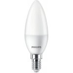 Philips žárovka LED svíčka, 5W, E14, teplá bílá – Hledejceny.cz