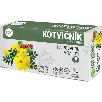 Fyto Kotvičník+Schizandra na podp.vitality 30 tobolek – Hledejceny.cz