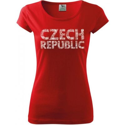 CZECHMANIA tričko CZECH REPUBLIC červená – Hledejceny.cz