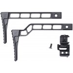 Delta Armory Delta Armory sklopná RIS pažba STRIBOG MINIMALIST (2 kusy) Černá – Sleviste.cz