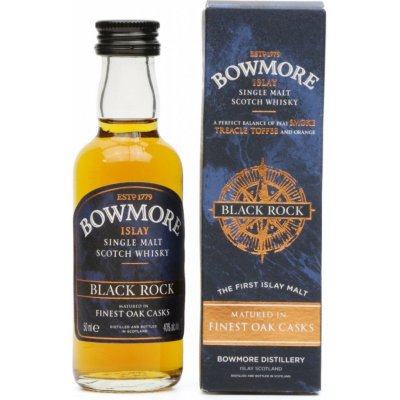 Bowmore Black Rock 40% 0,05 l (holá láhev)
