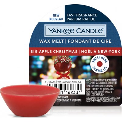 Yankee Candle vonný vosk Big Apple Christmas 22 g – Zboží Dáma