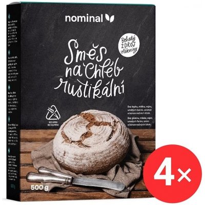 Nominal BLP Směs na chléb rustikální 4 x 500 g – Hledejceny.cz