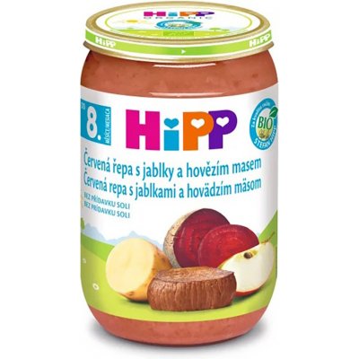 HiPP menu č řepa jab hov maso 220 g – Zboží Dáma