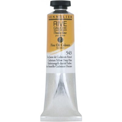 Sennelier Olejová barva Rive Gauche 543 Cadmium Yellow Deep Hue 40 ml – Hledejceny.cz