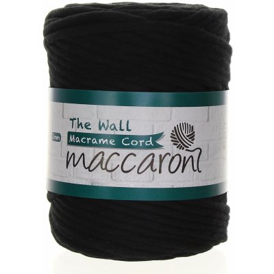 Maccaroni The Wall 5mm černá 106 – Zbozi.Blesk.cz
