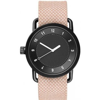 TID Watches No.1 Black / Salmon Twain Wristband