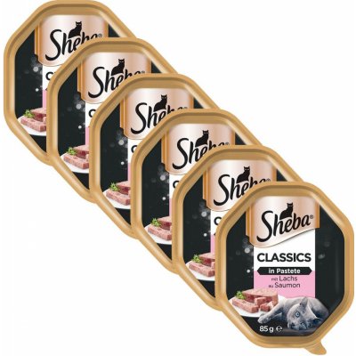 Sheba Classics losos 6 x 85 g – Sleviste.cz