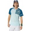 Pánské sportovní tričko Asics Match Short Sleeve Top aquamarine