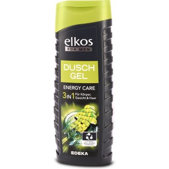 Elkos Men sprchový gel 3v1 Energy 300 ml