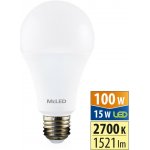 MCLED žárovka LED 15W-100 E27 1521lm 2700K úhel 200° ML-321.100.87.0 – Hledejceny.cz