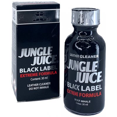 Poppers Jungle Juice Black Label EXTREME FORMULA 30 ml – Zboží Mobilmania