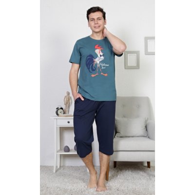Kohout pánské pyžamo kapri petrolejové – Zboží Dáma