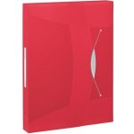 Esselte Box na spisy s gumičkou Jumbo Vivida, Vivida červená, 40 mm, A4, PP – Hledejceny.cz