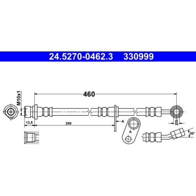 ATE Brzdová hadice 24.5270-0462.3 – Hledejceny.cz
