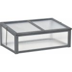 Outsunny Mini 100 x 65 x 40 cm šedý – Zboží Dáma