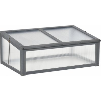 Outsunny Mini 100 x 65 x 40 cm šedý – Zboží Dáma