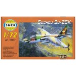 Směr plastikový model letadla ke slepení Suchoj Su-25K slepovací stavebnice letadlo 1:72 – Zboží Mobilmania