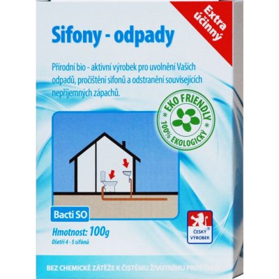 Bacti SO sifony odpady 100 g – Zboží Mobilmania