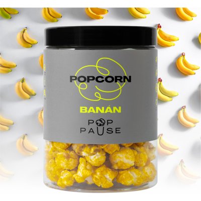 Pop Pause Popcorn Banán 125 g – Zboží Dáma