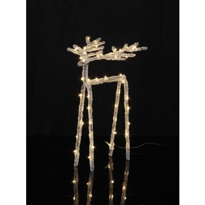 Star trading Svítící jelen ICE DEER 30 cm – Hledejceny.cz