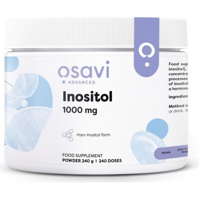 Osavi Inositol Powder 1000 mg 240 g – Hledejceny.cz