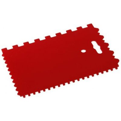 FESTA Stěrka plastová zuby 170x115mm – Zboží Mobilmania