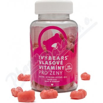IVY Bears vlasové vitamíny pro ženy 60 ks