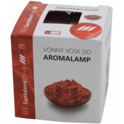 Rentex vonný vosk palmový do aroma lampy kostky Santalové dřevo 8 ks 30 g