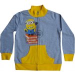 Minions mikiny rozepínací šedé – Sleviste.cz