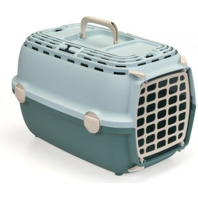 Stefanplast Horizon Přepravka pro psy plastová dvířka, arktická modrá, 48 x 32 x 30 cm – Sleviste.cz
