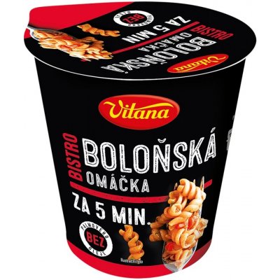 Vitana bistro boloňská omáčka s těstovinami 63 g – Hledejceny.cz