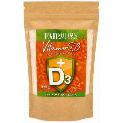 Najtelo vitamín D3 práškový nápoj 100 g – Hledejceny.cz