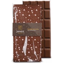 Čokoládovna Janek čokoláda mléčná Valentýn 85 g