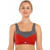 Sportovní podprsenka Tommy Hilfiger Flag Tech bralette Pompeian Red