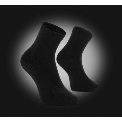 COTTON 8001 funkční ponožky 3 ks černá – Zboží Mobilmania