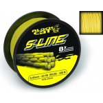 Black Cat šňůra S-LINE 1m 0,55mm 70kg ŽLUTÁ – Zboží Mobilmania