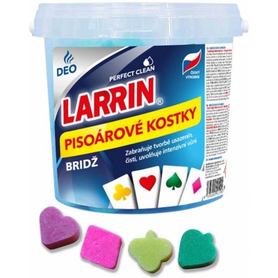 Larrin Pissoir Bridž Deo kostky do pisoáru 1 kg