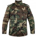 Bunda Mil-Tec US M65 imp. s vložkou woodland – Sleviste.cz