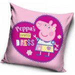 TipTrade Polštář Prasátko Peppa Modelka 40x40 – Zboží Dáma