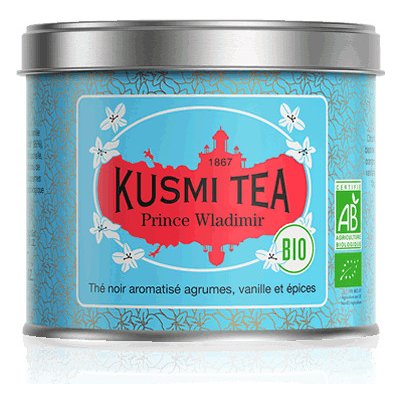 Kusmi Tea Prince Vladimir sypaný čaj v kovové dóze 100 g – Hledejceny.cz