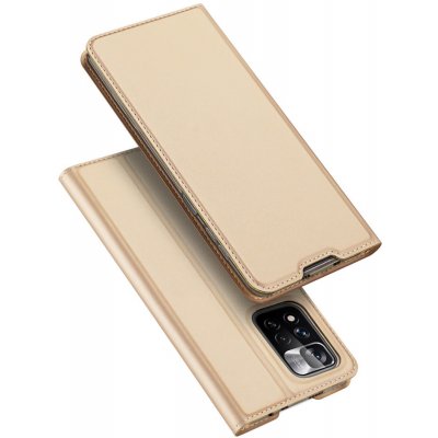 Pouzdro Dux Ducis Skin Xiaomi Redmi Note 11 Pro / Note 11 Pro Plus, zlaté
